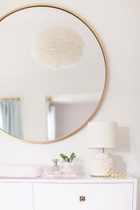 Floral Girl's Nursery by Little Crown Interiors