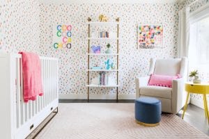 Colorful Girl's Nursery