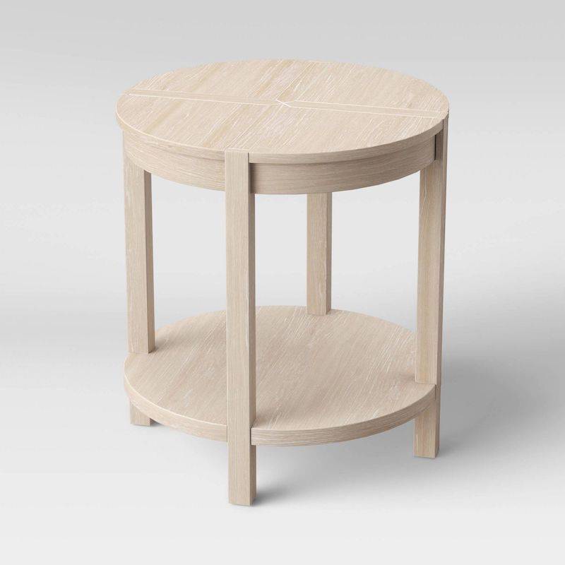 Light Wood Side Table