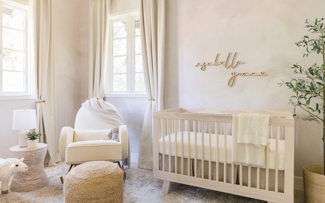 A Natural & Neutral Nursery Design Reveal in Los Angeles