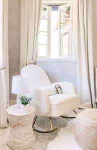 Natural & Neutral Nursery Rocking Chair