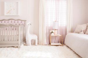 Mauve Butterfly Nursery with Daybed