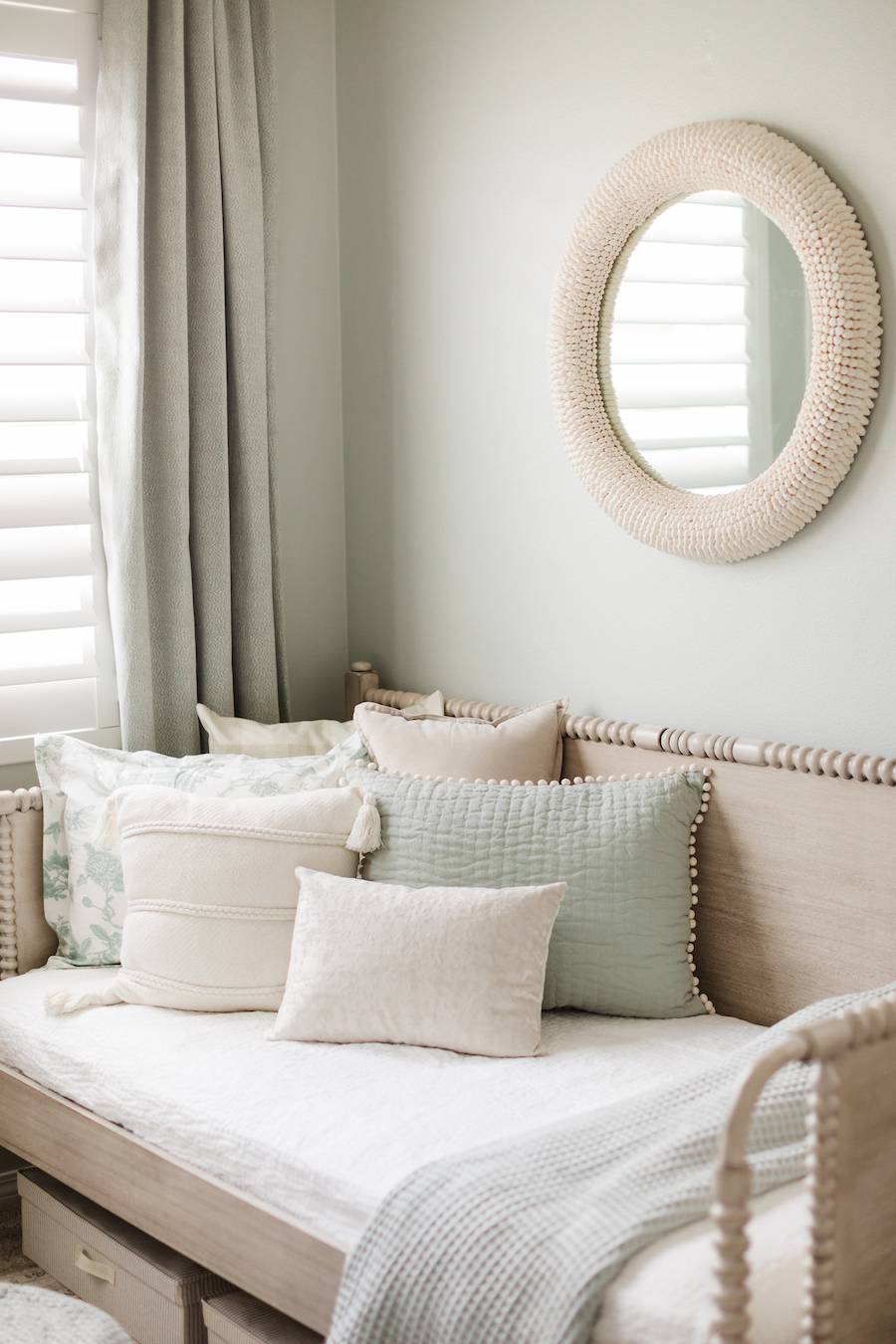 Southern Inspired Mint Green Nursery Design