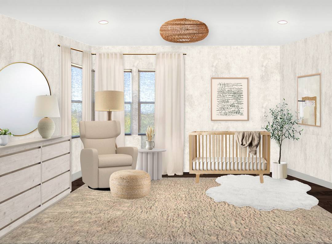 neutral-nursery-e-design Neutral Nursery E-Design