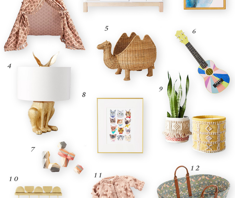 My Favorite Nursery & Kids Decor from Anthropologie