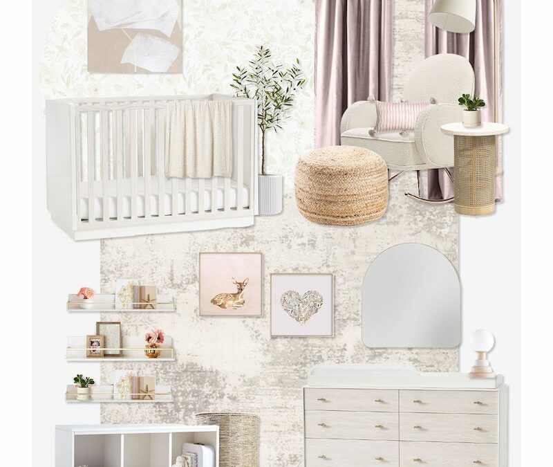 E-Design Reveal: An Eclectic Neutral Nursery