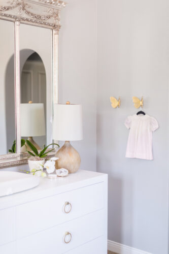 Lavender Nursery Design by Little Crown Interiors