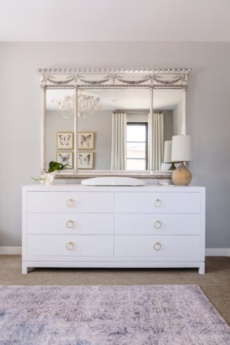 Lavender Nursery Design by Little Crown Interiors