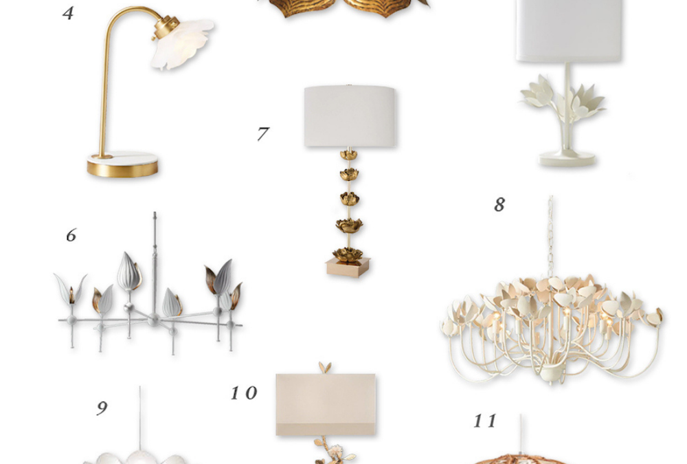 Floral Lighting Options for Nursery & Kids