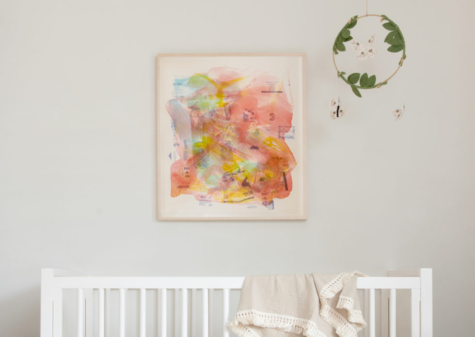 Vintage Inspired Blush Nursery in Los Angeles Little Crown Interiors
