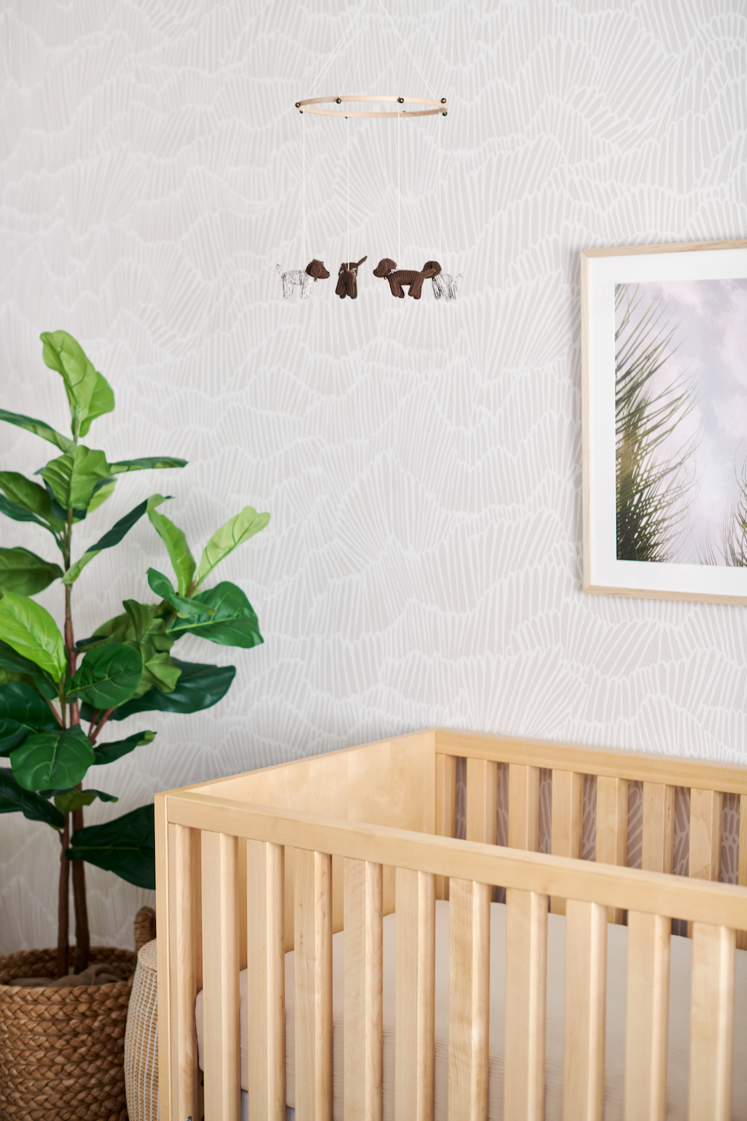 Coastal Neutral Nursery by Little Crown Interiors