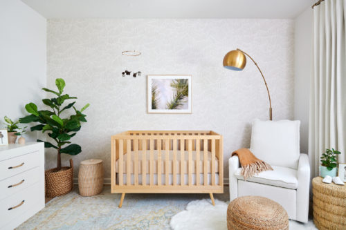 Coastal Neutral Nursery by Little Crown Interiors