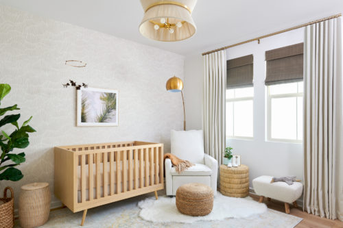 Coastal Neutral Nursery by Little Crown Interiors