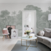 Green Jungle Wall Mural