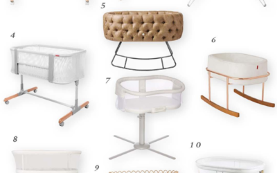 Our Favorite Bassinets and Cradles with Serious Style