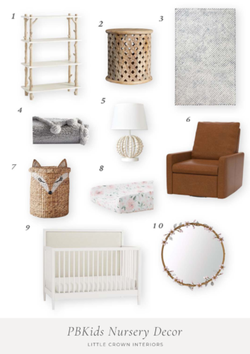 Pottery Barn Kids Nursery Decor