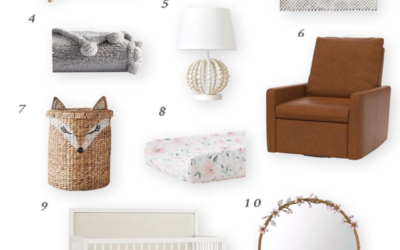 Our Favorite Nursery Items from Pottery Barn Kids