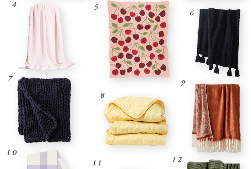 Some of the Cutest Throw Blankets for Your Nursery