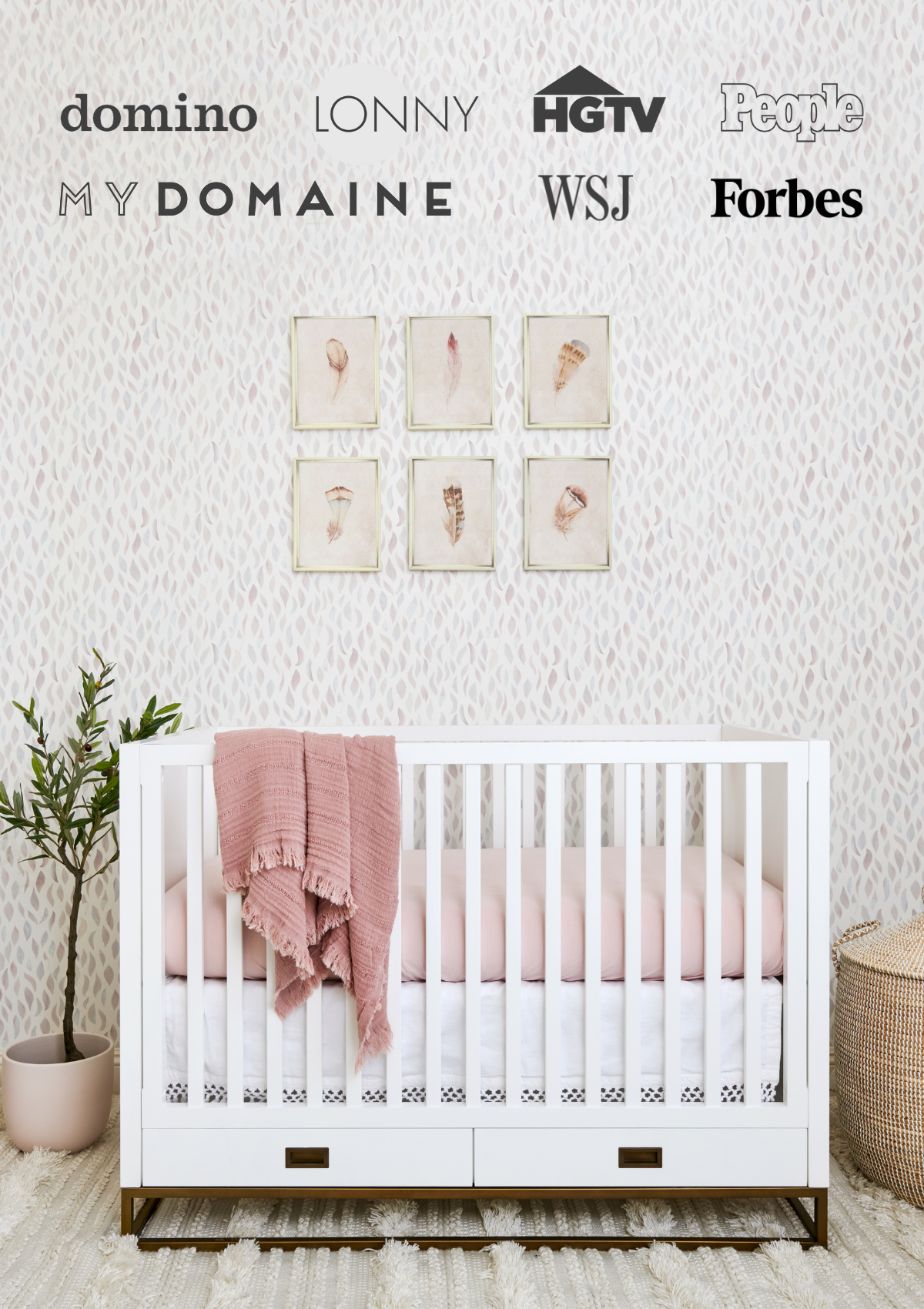 Nursery Designer Little Crown Interiors featured on Domino and HGTV