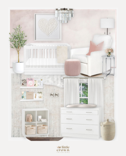 Blush Natural Nursery Virtual Design