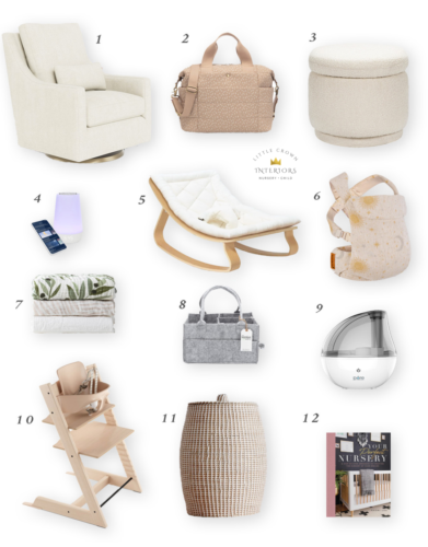 Nursery Baby Registry Products Roundup