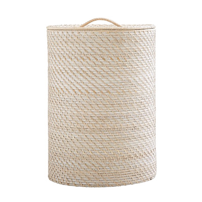 Nursery Woven Storage Hamper with Lid