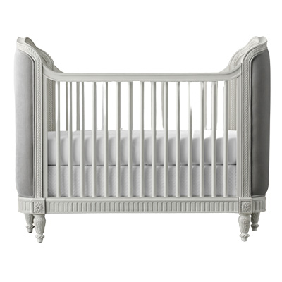 Restoration Hardware Belle Upholstered Crib