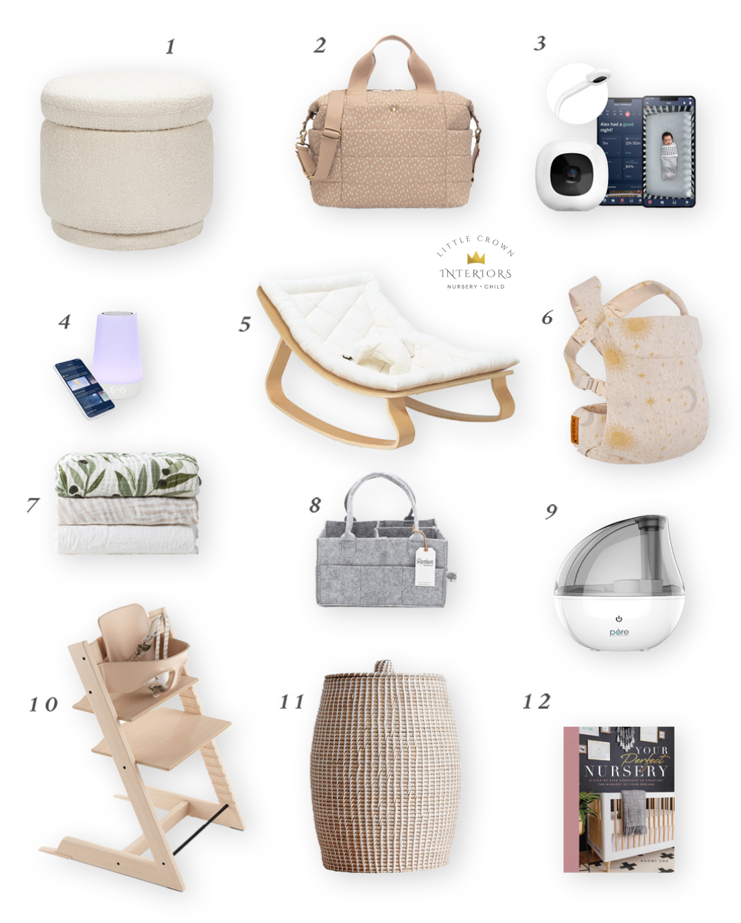 Nursery Baby Registry Products Roundup