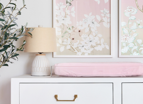 pink-traditional-nursery-small-lamp Pink Traditional Nursery Small Lamp