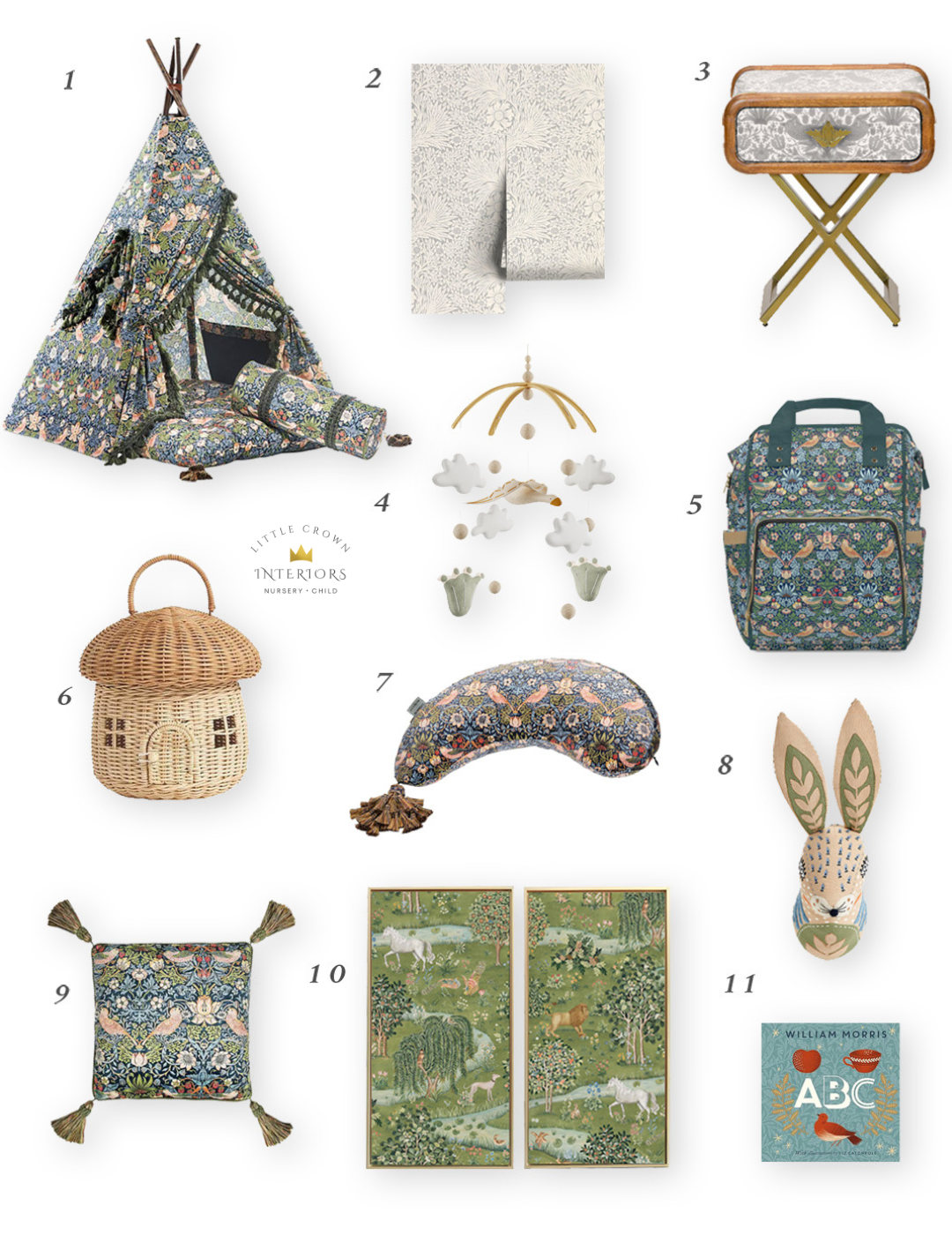 William Morris Nursery Decor and Products