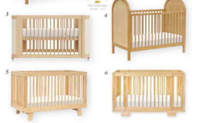 Our Favorite Light Wood Cribs for the Nursery