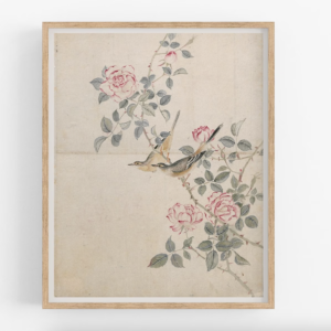 Floral Chinoiserie Art Print