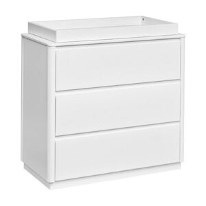Modern White Changing Table Babyletto Bento