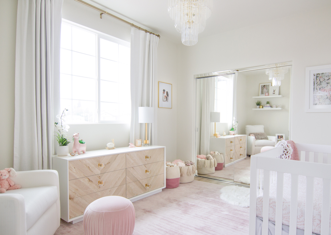 White Blush Nursery Design