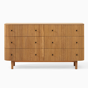 West Elm Ellington Modern Fluted Dresser