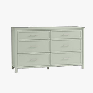 Pottery Barn Camden Extra Wide Sage Green Dresser