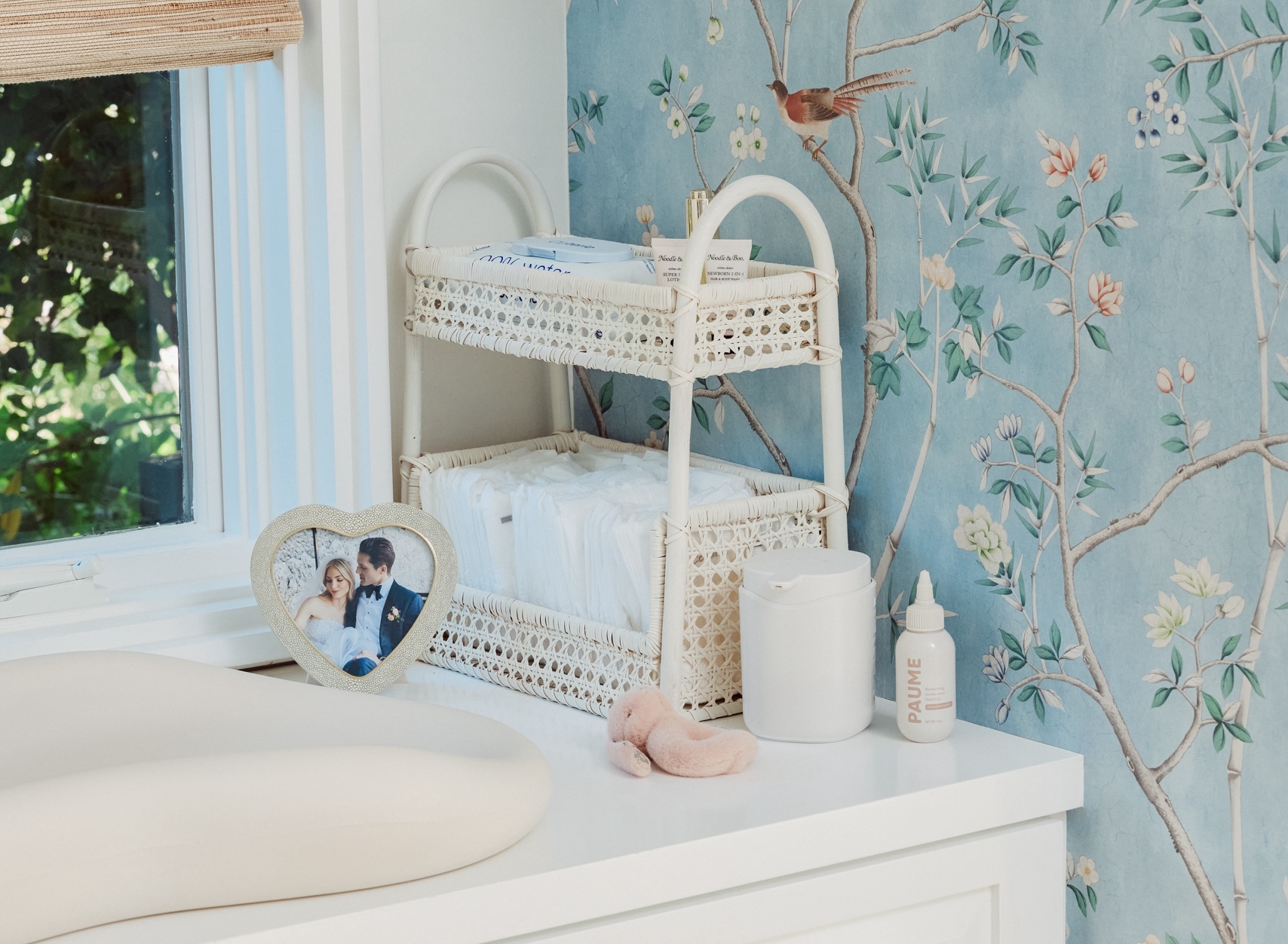 Nursery Changing Table Organization Tiered Diaper Caddy
