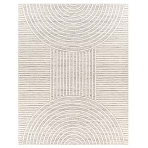 Joss and Main Machine Woven Cream Area Rug