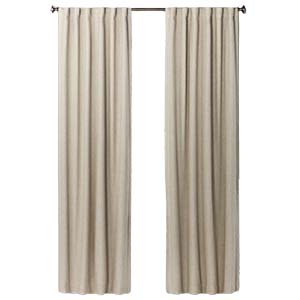 Threshold Beige Blackout Curtain