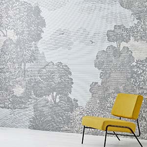 West Elm Landscape Mural Wallpaper