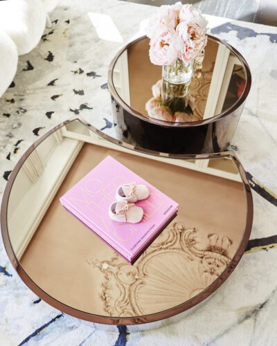 Modern Luxury Girl's Nursery Bronze Table