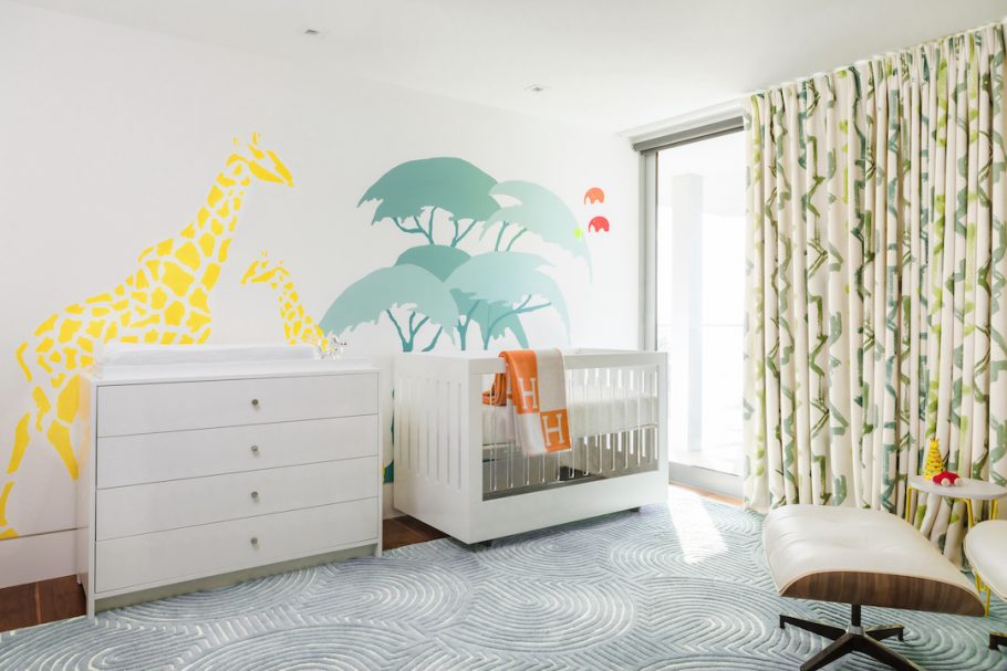 Colorful Modern Safari Nursery