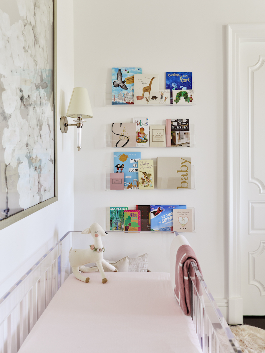 Modern Luxury Girl's Nursery by Little Crown Interiors