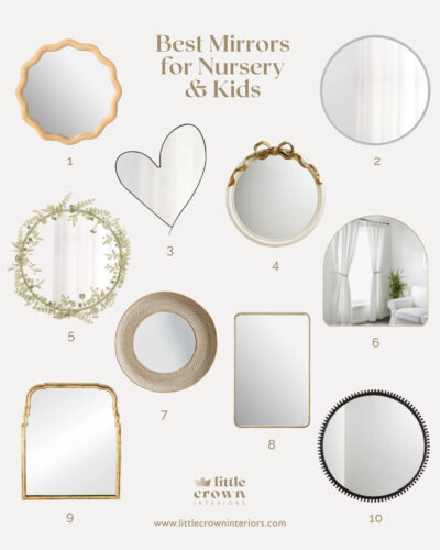 The Best Nursery Wall Mirrors Part 1
