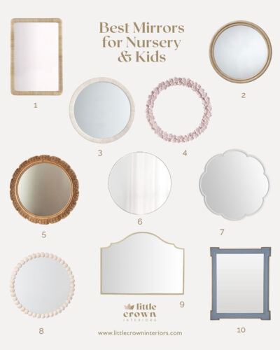 The Best Nursery Wall Mirrors Part 2