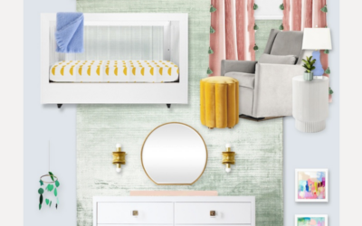 A Colorful Nursery Design Inspired by an Art Piece