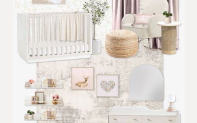 Virtual Design Reveal: An Eclectic Neutral Nursery