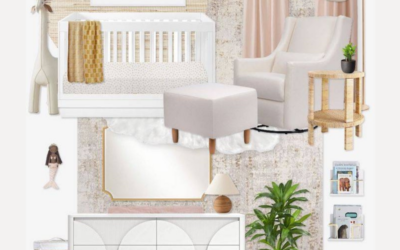 Virtual Design Reveal: A Sophisticated Nursery with Bold Art
