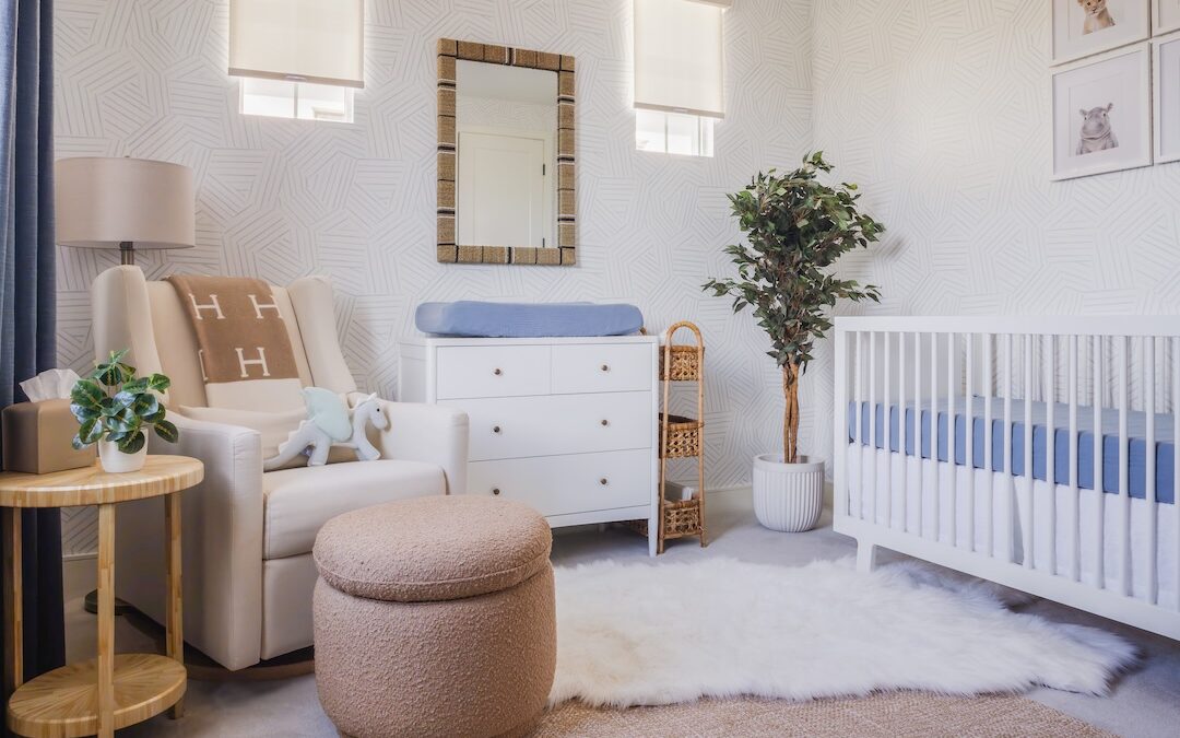 A Blue & Neutral Nursery Design Reveal