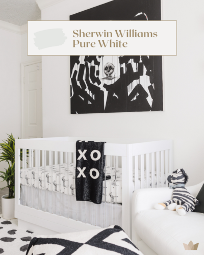 The Best White Nursery Paint Color